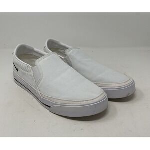 Nike White Slip-On Athletic Shoes